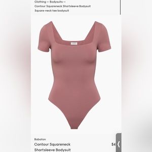 Aritzia contour bodysuit